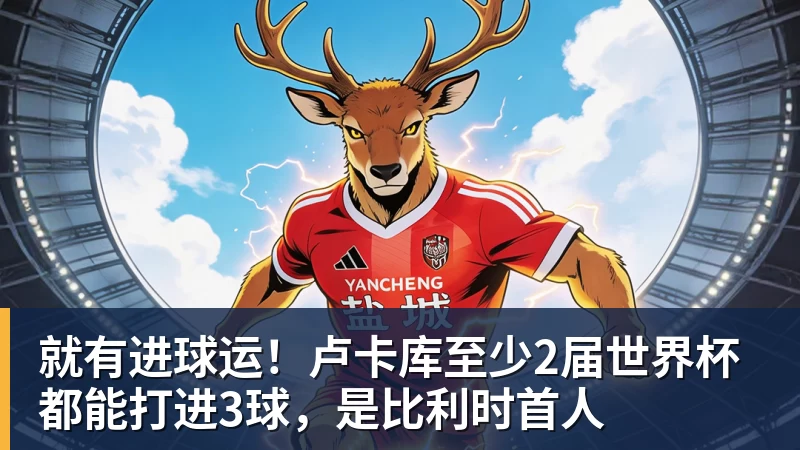 就有进球运！卢卡库至少2届世界杯都能打进3球，是比利时首人