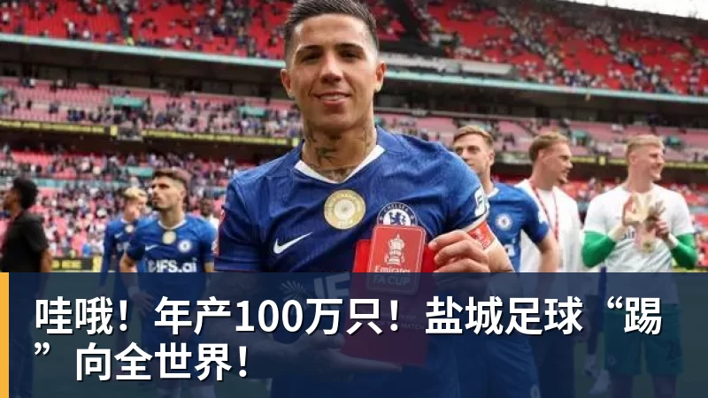 好博体育哇哦！年产100万只！盐城足球“踢”向全世界！